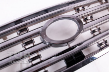 Тюнинг решетка Gun Metal Chrome для модернизации внешнего вида Тойота Ленд Крузер 200 (2007-2012) Цена за 1 шт. | АБС пластик | Штатный монтаж