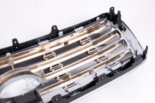 Тюнинг решетка Gun Metal Chrome для модернизации внешнего вида Тойота Ленд Крузер 200 (2007-2012) Цена за 1 шт. | АБС пластик | Штатный монтаж