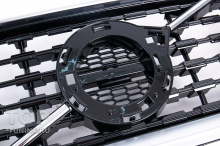 Решетка радиатора R-Design для Вольво С60 / В60 (2018+) ABS пластик / Штатный монтаж / Эмблема приобретается отдельно