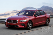 13672 Хром решетка радиатора R-Design (для Volvo S60 / V60 III (рестайлинг)