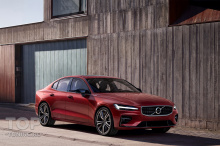 Решетка радиатора R-Design для Вольво С60 / В60 (2018+) ABS пластик / Штатный монтаж / Эмблема приобретается отдельно