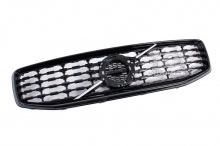 13674 Черная решетка радиатора R-Design для Volvo S60, V60 (2018+)