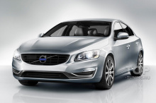 Черная решетка радиатора в стиле Black Thor для Вольво С60 / В60 (2 рестайлинг) ABS-пластик | Эмблема приобретается отдельно