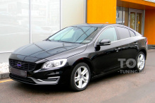 13675 Решетка радиатора Black Thor для Volvo S60 / V60 (2013 - 2018)