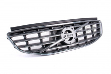 Хром решетка радиатора для Вольво ХС60 (1, рестайлинг) ABS-пластик | Эмблема приобретается отдельно