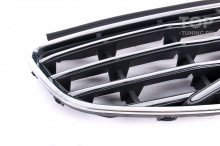 Хром решетка радиатора для Вольво ХС60 (1, рестайлинг) ABS-пластик | Эмблема приобретается отдельно