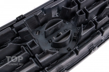 Хром решетка радиатора для Вольво ХС60 (1, рестайлинг) ABS-пластик | Эмблема приобретается отдельно