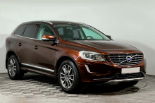 Хром решетка радиатора для Вольво ХС60 (1, рестайлинг) ABS-пластик | Эмблема приобретается отдельно