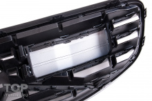 13678 Решетка радиатора Black Thor (под дистроник) для Volvo XC60 (2014-2017)