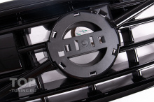 13678 Решетка радиатора Black Thor (под дистроник) для Volvo XC60 (2014-2017)