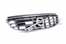 Хром решетка радиатора под дистроник для Вольво ХС60 (1, рестайлинг) ABS-пластик | Эмблема приобретается отдельно