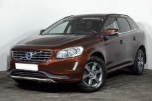 Хром решетка радиатора под дистроник для Вольво ХС60 (1, рестайлинг) ABS-пластик | Эмблема приобретается отдельно