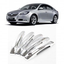 13714 Хромированные накладки из нержавеющей стали на дверные ручки Opel Insignia (2008-2017)