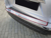 13716 Накладка из нержавеющей стали на задний бампер для Toyota Highlander (2010-2014)