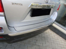 13716 Накладка из нержавеющей стали на задний бампер для Toyota Highlander (2010-2014)