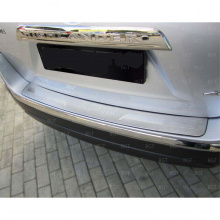 13716 Накладка из нержавеющей стали на задний бампер для Toyota Highlander (2010-2014)