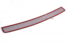 13716 Накладка из нержавеющей стали на задний бампер для Toyota Highlander (2010-2014)