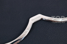 13720 Окантовка на подстаканник из нержавеющей стали для Hyundai IX 35 (2010+)