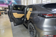 13775 Выдвижные пороги ступени RRS для Changan UNI-K (2021-2025)