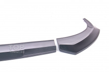 13792 Сплиттер Advance 2 на передний бампер Kia Cerato IV