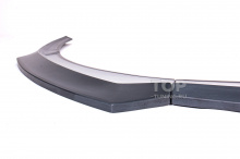 Трехсостовная юбка Advance 2 на передний бампер — Тюнинг Киа Церато 4 (2018-2021) Цена за 1 шт / АБС пластик / Простой монтаж / Под окраску или в цвет кузова (опция)