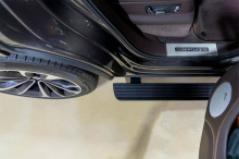 13798 Выдвижные пороги ступени RRS для Bentley Bentyaga (2015-2026)