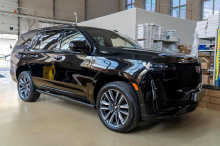 13801 Выдвижные пороги ступени RRS для Cadillac Escalade V (2020-2023)