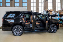 Выдвижные электропороги для Кадиллак Эскалейд 5 (2020–2023) Комплект - 2 шт. (Правый и левый порог) | Нагрузка до 200 кг. | Производство - К