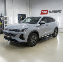 Выдвижные электропороги для Эксид РХ 2023+ Комплект - 2 шт. (Правый и левый порог) | Нагрузка до 200 кг. | Производство - Корея | Автоматический режим + управление через кнопку