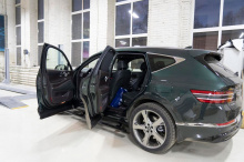 13805 Выдвижные пороги ступени RRS для Genesis GV80