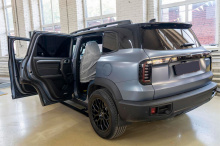 13806 Выдвижные пороги ступени RRS для Haval Dargo 2022+