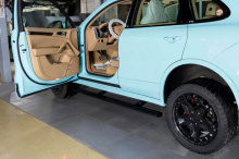 Выдвижные электроподножки для Порше Кайен II 2014–2017 Комплект 2 шт | Нагрузка до 200 кг | Производство Корея | Датчик Холла | Автоматический режим и управление со смартфона