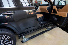 13815 Выдвижные пороги ступени RRS для Lexus LX600 (2021+)