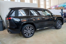 Выдвижные электропороги для Lexus LX600 (2021+) Комплект 2 шт | До 200 кг нагрузки | Производство Корея | Датчик Холла | Автоматический режим + управление через кнопку