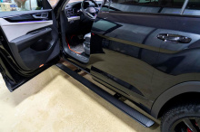 13820 Выдвижные пороги ступени RRS для Volkswagen Teramont (2017-2025)