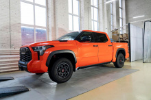 13821 Выдвижные пороги ступени RRS для Toyota Tundra III (2021-2025)