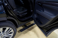 13822 Выдвижные пороги RRS Toyota Highlander U70 (2019+)