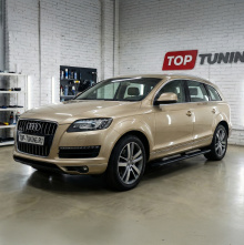 13824 Выдвижные пороги RRS для Audi Q7 4L (2009–2015)