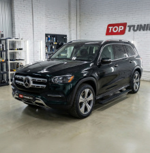 Выдвижные электроподножки для Mercedes-Benz GLS X167 (2019–2024) Комплект 2 шт | Нагрузка до 200 кг | Производство Корея | Датчик Холла | Автоматический режим + управление со смартфона