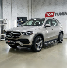 13827 Выдвижные пороги RRS Mercedes-Benz GLE V167 (2018–2023)