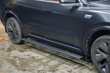 Боковые подножки с электроприводом для Lixiang L6 / L7 / L8 / L9 Цена за комплект | Управление со смартфона | Алюминий | Премиальная опция | Штатная установка