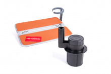 Раскладной столик с держателем напитков в подстаканник для Lixiang L6 / L7 / L8 / L9 Цена за 1 шт. | Усиленный металлический каркас | Кожаная отделка | Поворот 360° | Быстрая установка | Встроенный держатель напитков