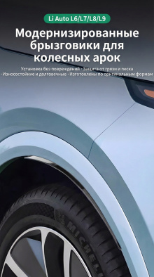 13831 Накладки на колесные арки Lixiang