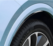 Защитные крылья от грязи на колесные арки Лисян Л6, Л7, Л8, Л9 ABS-Пластик |  Черный глянец | Монтаж на двухсторонний скотч