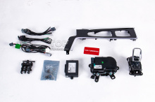 Для Volvo S90 / V90 / XC90 / S60 / V60 / XC60 — тюнинг-комплект: замена оригинальной механической рукоятки переключения передач на новую электронную хрустальную Штатная установка | Конверсия в рестайлинг 