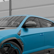 13838 Накладки Largenda на зеркала Lamborghini Urus SE