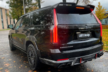 Аэродинамический обвес для Кадиллак Эскалейд (5 рестайлинг 2024–2026) — LARTE Design Esthete Премиум | Штатная установка | Натуральный карбон или окрашеный базальт