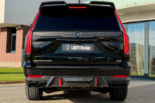 Аэродинамический обвес для Кадиллак Эскалейд (5 рестайлинг 2024–2026) — LARTE Design Esthete Премиум | Штатная установка | Натуральный карбон или окрашеный базальт