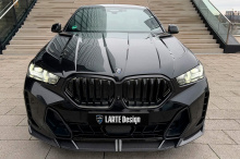 Аэродинамический обвес Ларте Дизайн для БМВ Х6 G06 рестайлинг — Лайт версия Премиум | Натуральный карбон или окрашенный базальт | Штатная установка
