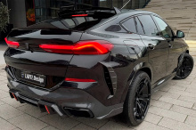 Аэродинамический обвес Ларте Дизайн для БМВ Х6 G06 рестайлинг — Лайт версия Премиум | Натуральный карбон или окрашенный базальт | Штатная установка